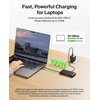 image:imageBelkin Connect 8Port USB C Hub Supports Display wResolutions up to 4K60Hz  Works with Neo MacBook Windows Chromebook amp More  100W PD w 10Gbps Data Transfer Speeds amp 25Gbps Ethernet  Black8in1 USBC Hub