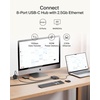 image:imageBelkin Connect 8Port USB C Hub Supports Display wResolutions up to 4K60Hz  Works with Neo MacBook Windows Chromebook amp More  100W PD w 10Gbps Data Transfer Speeds amp 25Gbps Ethernet  Black8in1 USBC Hub