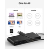 image:imageBelkin Connect 8Port USB C Hub Supports Display wResolutions up to 4K60Hz  Works with Neo MacBook Windows Chromebook amp More  100W PD w 10Gbps Data Transfer Speeds amp 25Gbps Ethernet  Black8in1 USBC Hub