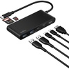 image:imageBelkin Connect 8Port USB C Hub Supports Display wResolutions up to 4K60Hz  Works with Neo MacBook Windows Chromebook amp More  100W PD w 10Gbps Data Transfer Speeds amp 25Gbps Ethernet  Black7in1 USBC Hub