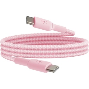 image:imageBelkin BoostCharge Braided USBC to USBC Cable 1M33ft for iPhone 16 iPhone 16 Pro iPhone 16 Pro Max Galaxy S25 S24 Galaxy Note Pixel 9 amp 8 iPad Pro Nintendo Switch 2 amp More  BluePink