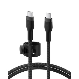 image:imageBelkin BoostCharge Pro Flex Braided USBC to USBC Charger Cable 1M33FT USBIF Fast Charging iPhone 16 Series MacBook Pro iPad Pro Galaxy S25 Nintendo Switch 2  Black amp White 2PackBlack