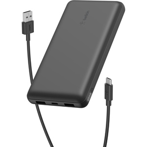 image:imageBelkin Portable Charger USBC Power Bank 20000 mAh w 2 USBA Ports 15W w TypeA to TypeC Cable  iPhone 17 Air Pro Pro Max AirPods Apple Watch Samsung Galaxy S25 Google Pixel 10  BlackBlack