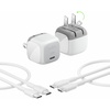 image:imageBelkin USB C Charger Block 20W 2 Pack  USB C Cable Included  Fast Charging Block Type C Wall Charger  Apple iPhone 17 Air Pro Samsung Galaxy S26 Google Pixel 10 iPad AirPods etc  WhiteNew Gen