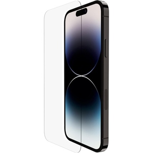 image:imageBelkin 2 Pack TemperedGlass iPhone 14 Plus 13 Pro Max Screen Protector Easy Bubble Free Application with Included Installation Guide Stickers 9H Hardness TestediPhone 14 Pro Max