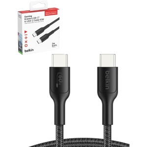 image:imageBelkin Gaming Dual USB C Charger Block for Nintendo Switch 2 and Pro Controller w 65W GaN Fast Charging  Apple iPhone 17 iPad MacBook AirPods Samsung Galaxy S25 Google Pixel 10 amp More  BlackCharging Cable