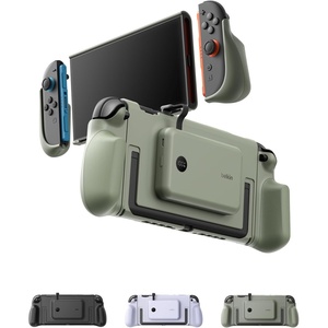 image:imageBelkin Nintendo Switch 2 Case Grip Dockable amp QuickRelease Design Ergonomic NonSlip Kickstand Compatible Protective Case Detachable amp Comfortable JoyCon 2 Handheld Grip Travel Controller caseOlive