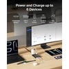 image:imageBelkin 2Outlet GaN Charging Station 140W USBC Charger 2 AC Outlet 3 USBC Ports 1 USBA Port Power Strip amp Plug Extension Outlet for iPhone Apple Watch iPad MacBook Chromebook Galaxy Pixel140W  2 AC Outlet