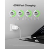 image:imageBelkin 2Port USB C Charger Block 67W DualPort GaN Charger w 2X USB C Ports Fast Charging for MacBook iPhone 17 iPad Pro Chromebook Galaxy S25 Ultra Pixel 10 amp More  Travel Essentials65W White  USBC Cable