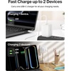 image:imageBelkin 2Port USB C Charger Block 67W DualPort GaN Charger w 2X USB C Ports Fast Charging for MacBook iPhone 17 iPad Pro Chromebook Galaxy S25 Ultra Pixel 10 amp More  Travel Essentials65W White  USBC Cable