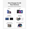 image:imageBelkin 2Port USB C Charger Block 67W DualPort GaN Charger w 2X USB C Ports Fast Charging for MacBook iPhone 17 iPad Pro Chromebook Galaxy S25 Ultra Pixel 10 amp More  Travel Essentials65W White  USBC Cable