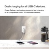 image:imageBelkin 2Port USB C Charger Block 67W DualPort GaN Charger w 2X USB C Ports Fast Charging for MacBook iPhone 17 iPad Pro Chromebook Galaxy S25 Ultra Pixel 10 amp More  Travel Essentials60W White 2pack