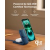image:imageBelkin MagSafe Charger Compatible 2in1 Charging Station Qi22 25W Magnetic Wireless Charger iPhone Foldable Stand with 5W USBC Port for iPhone 171615 Pixel 10 AirPods 45W Adapter IncludedBlue