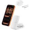 image:imageBelkin MagSafe Charger Compatible 2in1 Charging Station Qi22 25W Magnetic Wireless Charger iPhone Foldable Stand with 5W USBC Port for iPhone 171615 Pixel 10 AirPods 45W Adapter IncludedWhite
