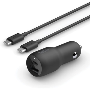 image:imageBelkin 36Watt DualUSB Car Charger  Power Delivery 2 18W USBC Ports with PPS Charging Apple iPhone 14 14 Pro 14 Pro Max iPhone 13 13 Pro 13 Pro Max Samsung Galaxy AirPods  USBC ChargerPack of 6