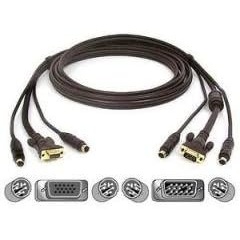 image:imageBelkin 25ft All in One PS2 KVM Cable Kit Gold for Omniview PS2