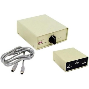 image:imageBelkin 2 Pos Compact Switch Box Minidin 8F W Cable F2V00406