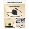 image:imageBelkin Marvel SpiderMan 67W USB C Retractable Charger Block Fast Charging  33ft Retractable Cable USB C Port iPhone 17 Galaxy S26 AirPods iPads MacBook Travel Charger Charge Up to 2 DevicesBlack