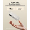 image:imageBelkin 10000mAh 45W Portable Charger Power Bank Integrated USB C CableSand